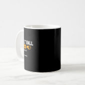 Basketball-Coach Definition Geschenk Spaß Basketba Kaffeetasse (Vorderseite Links)