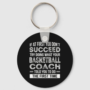 Basketball Coach Geschenk Spaß Danke, Geschenk Schlüsselanhänger