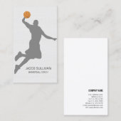 Basketball Coach Scout Profisport Visitenkarte (Vorne/Hinten)