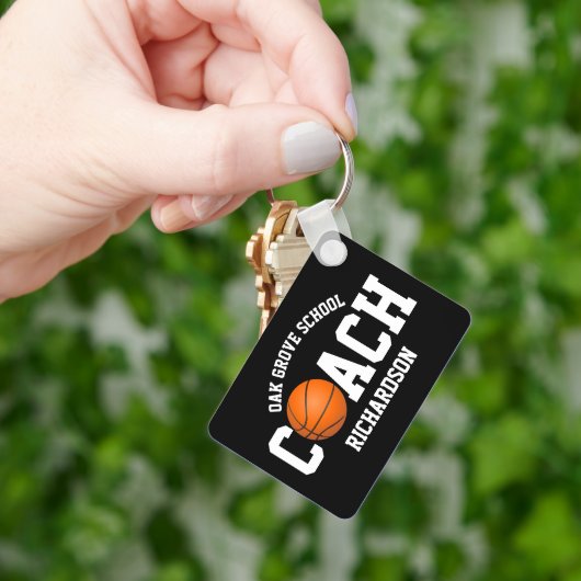 Basketball Coach Sport Schlüsselanhänger (Hand)