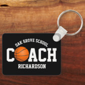 Basketball Coach Sport Schlüsselanhänger (Vorderseite)