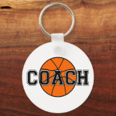Basketball Coach T - Shirt und Geschenke. Schlüsselanhänger (Vorderseite)