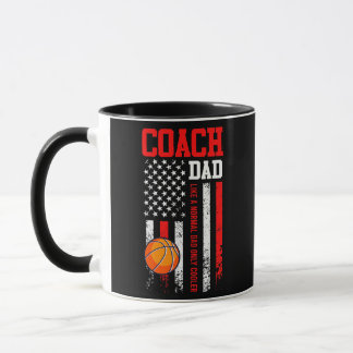 Basketball Coach Vater Basketball US-Spieler Tasse