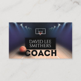 Basketball Coach Visitenkarte