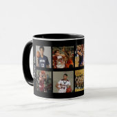 Basketball Collage Tasse (Vorderseite Links)