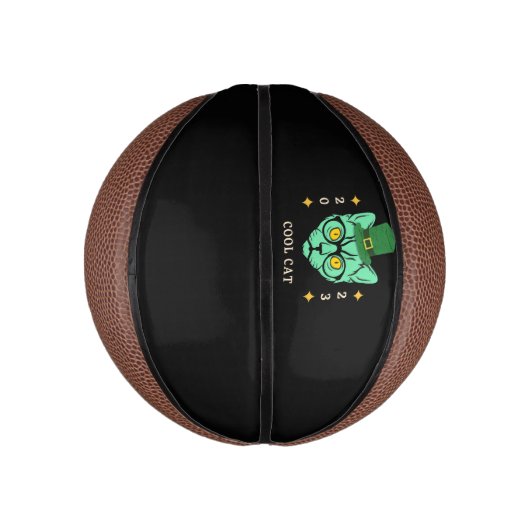 Basketball Cool Cat (Vertikal)