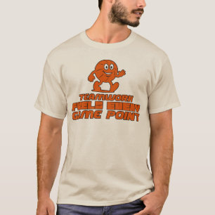 Basketball Court Crusher Design T-Shirt