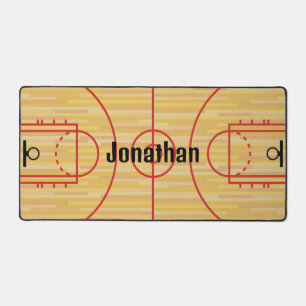 Basketball Court Design Desk Mat Schreibtischunterlage