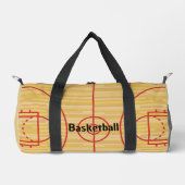 Basketball Court Design Duffel Bag Duffle Bag (Vorderseite)