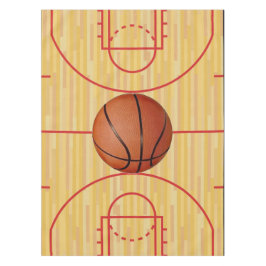 Basketball Court Design Tableclout Tischdecke