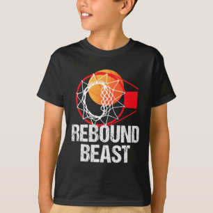 Basketball Court Fun Rebound Beast Player Geschenk T-Shirt