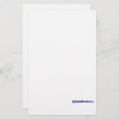 Basketball Court Logo Briefpapier (Vorne/Hinten)