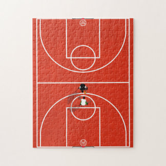 Basketball Court Luftbild Puzzle