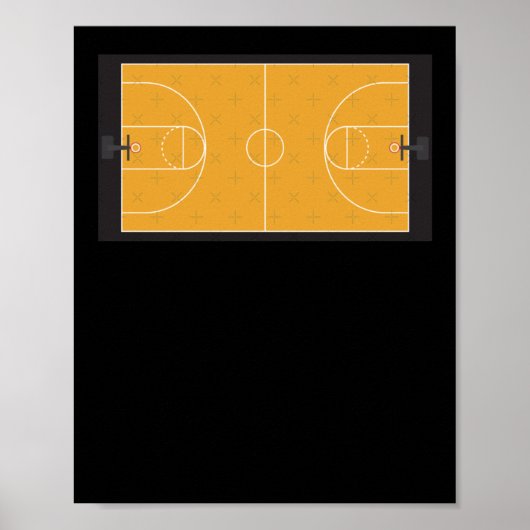 Basketball Court Poster (Vorne)