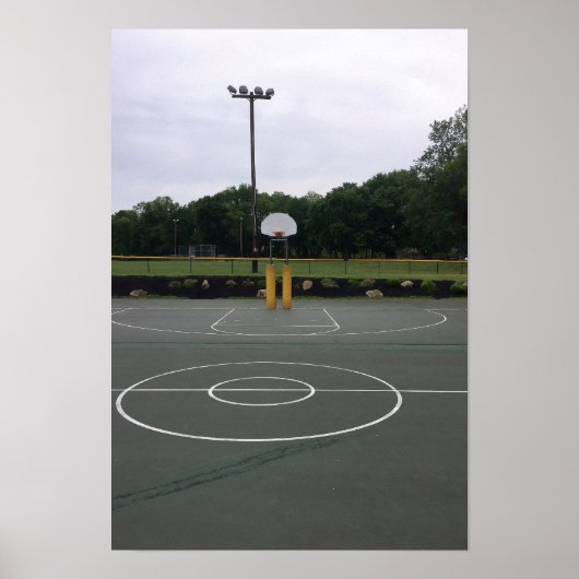 Basketball Court Poster (Vorne)
