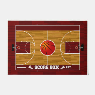 Basketball Court Rubber Doormat Fußmatte