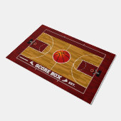 Basketball Court Rubber Doormat Fußmatte (Schrägansicht)