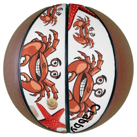 Basketball Crabby Crab Starfish Beach House Boot (Vertikal)