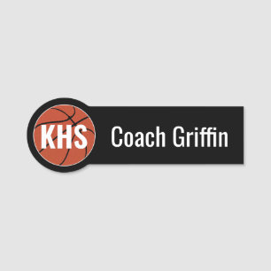 Basketball Custom Coach/Player Name/Nummer & Farbe Namensschild