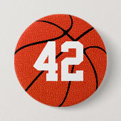 Basketball Custom High Definition Button Button (Vorderseite)