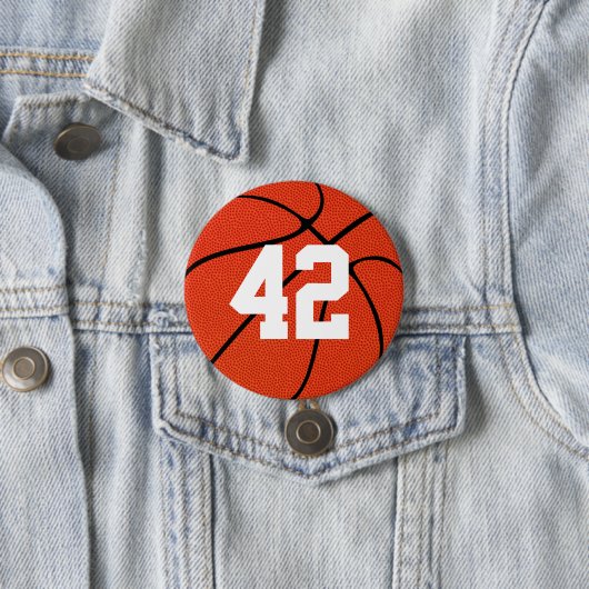 Basketball Custom High Definition Button Button (Beispiel)