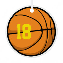 Basketball Custom Player Number Team Jahr