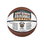 Basketball Custom Team Foto, Spielernamen und Logo (Vorderseite)