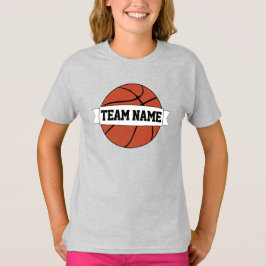 Basketball Custom Team und Name und Nummer des Spi T-Shirt