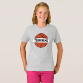 Basketball Custom Team und Name und Nummer des Spi T-Shirt (Vorne ganz)