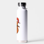 Basketball Dabbing Snowman Christmas Trinkflasche (Links)