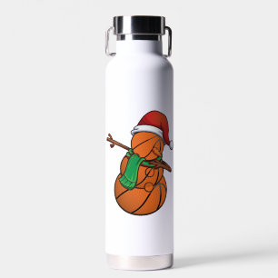 Basketball Dabbing Snowman Christmas Trinkflasche