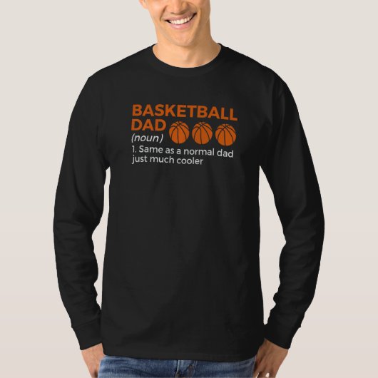 Basketball Dad Definition Basketball Player T-Shirt (Vorderseite)