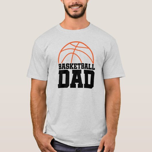 Basketball  Dad  T-Shirt (Vorderseite)