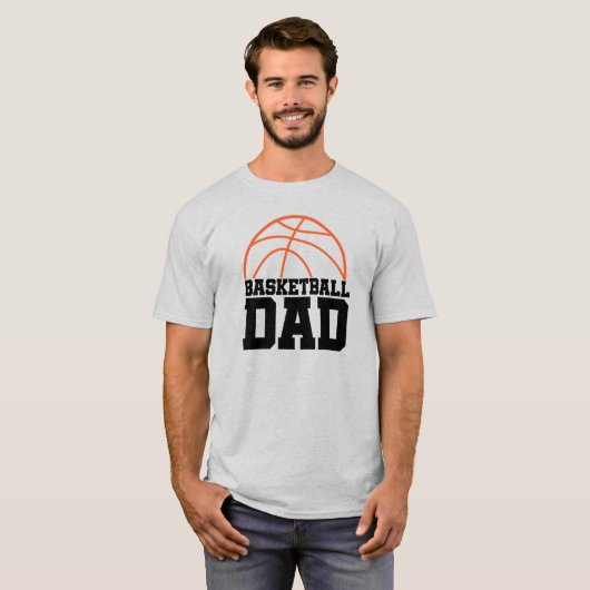 Basketball  Dad  T-Shirt (Vorne ganz)