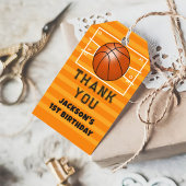 Basketball Danke, Geburtstag Geschenkanhänger