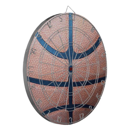 Basketball Dartscheibe (Vorderseite Links)