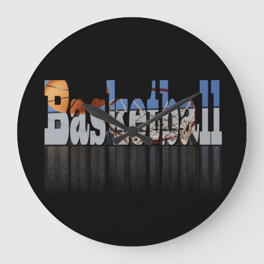 Basketball Das beste Spiel, die Uhr (Vorderseite)