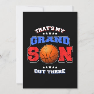 Basketball Das ist mein Großeltern Einladung