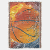 Basketball Decke (Vorderseite Vertikal)