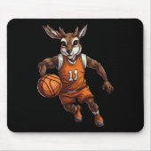 Basketball Deer Mousepad (Vorne)