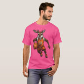 Basketball Deer T-Shirt (Vorne ganz)