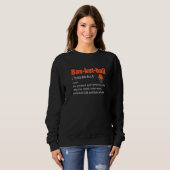 Basketball-Definition Sweatshirt (Vorne ganz)