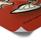 Basketball Demon Poster (Ecke)