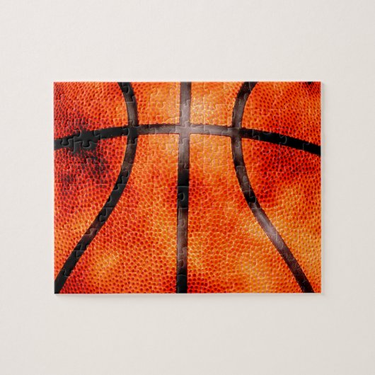 Basketball-den ganzen Tag Schmutz-Art Puzzle (Horizontal)