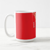 Basketball, den ich liebe kaffeetasse (Links)