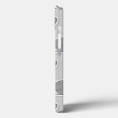 Basketball der aquamarinen Orangen-Weihnachtsmanns Case-Mate iPhone Hülle (Rückseite / Links)