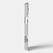 Basketball der aquamarinen Orangen-Weihnachtsmanns Case-Mate iPhone Hülle (Rückseite / Rechts)