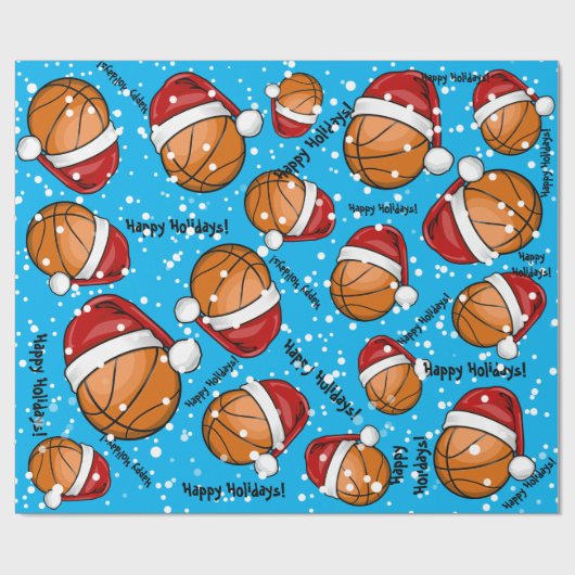 Basketball, der ein geschenkpapier (Flach)