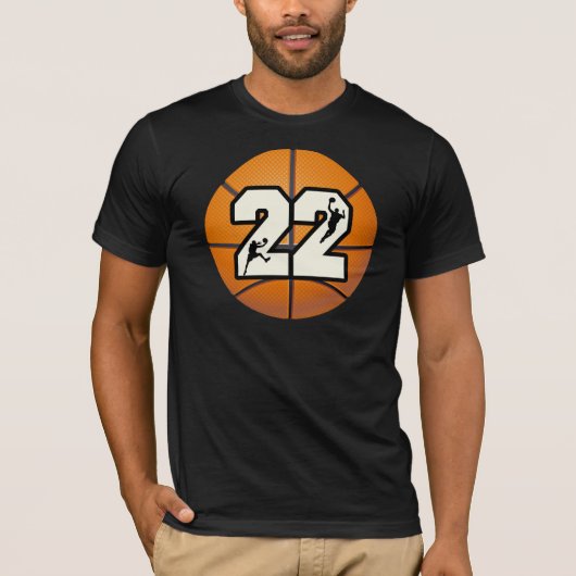 Basketball der Nr.-22 T-Shirt (Vorderseite)