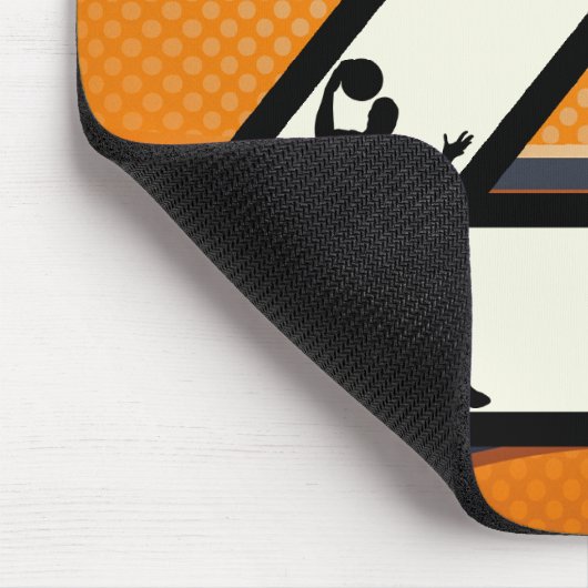 Basketball der Nr.-24 Mousepad (Ecke)